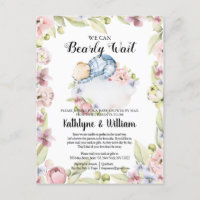 We Can Bearly Wait Boy Teddy Bear Baby Shower