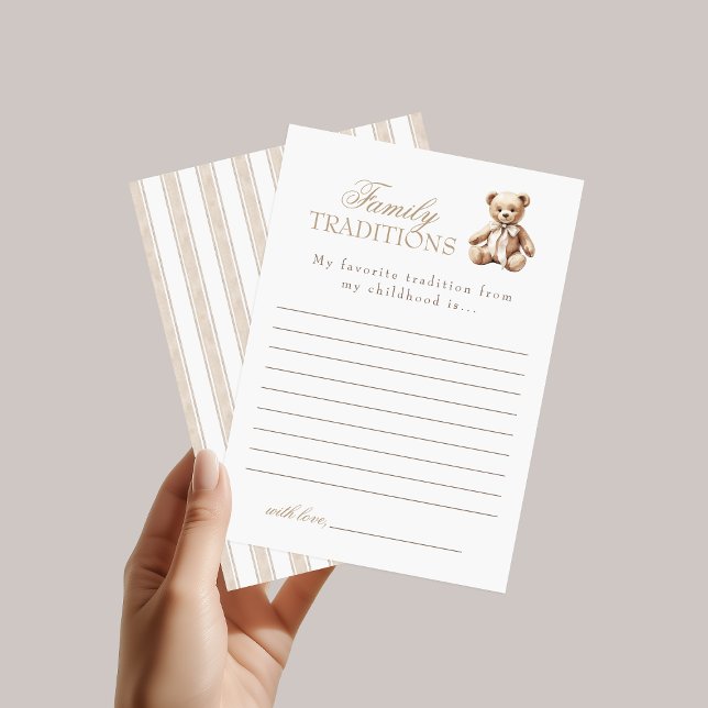 We Can Bearly Wait Family Traditions Game (Creator Uploaded)