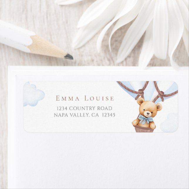 We Can Bearly Wait! Hot Air Baloon Address (Insitu)