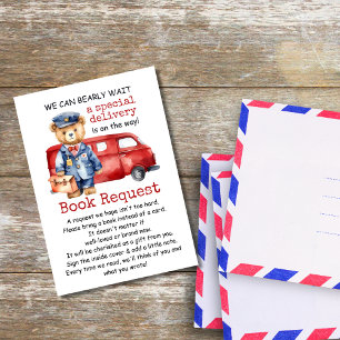 We Can Bearly Wait Special Delivery Book Request Enclosure Card