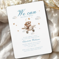 We Can Bearly Wait! Teddy Bear & Airplane 