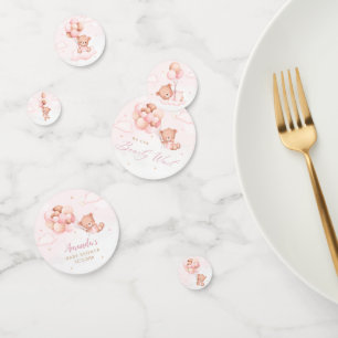 We Can Bearly Wait! Teddy Bear Baby Shower  Confetti
