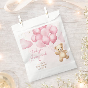 We can bearly wait teddy bear thank you beary much favour bag