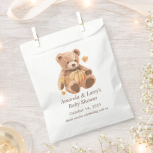 We Can Bearly Wait to Fall In Love Baby Shower Favour Bag