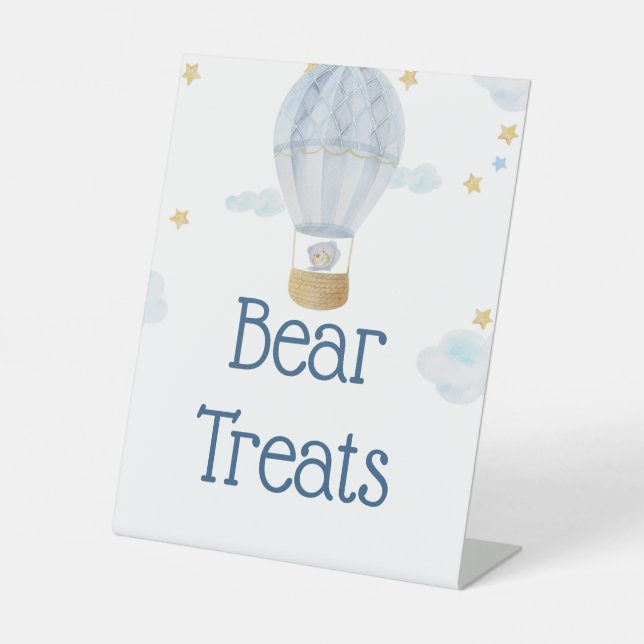 We can bearly wait  treats sign (Front)