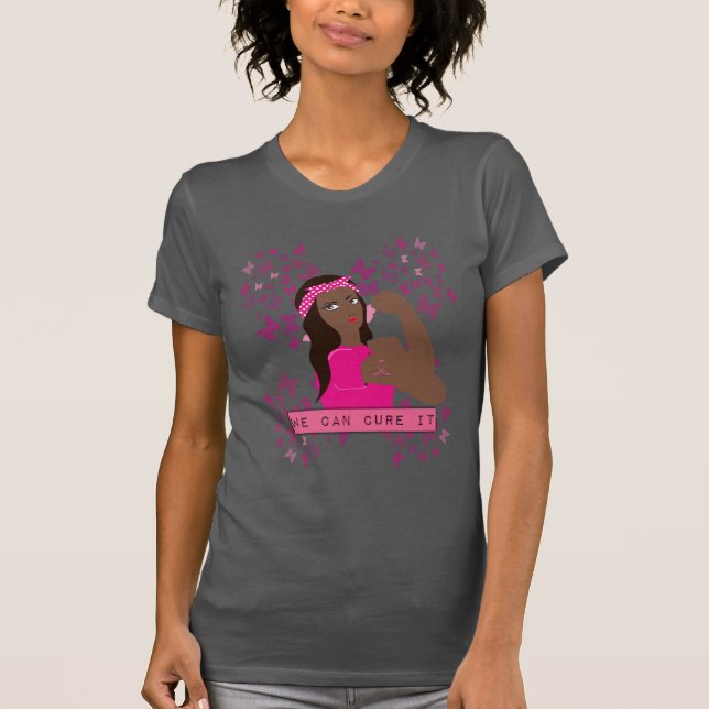 We can Cure It (African-American) shirt (Front)