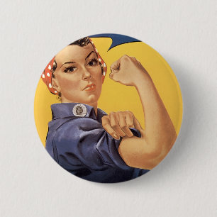 We Can Do It! 2 Inch Round Button
