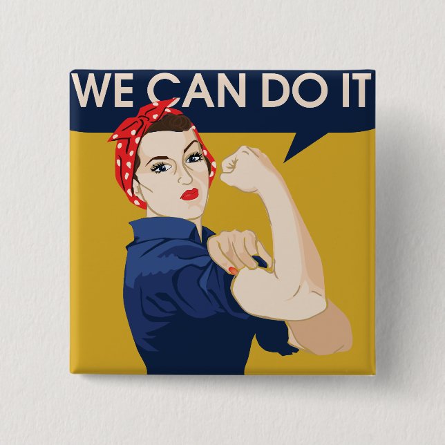 We can do it 2 inch square button (Front)