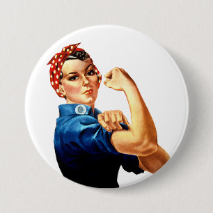 We Can Do It! 3 Inch Round Button
