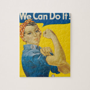 We Can Do It! by J. Howard Miller Jigsaw Puzzle