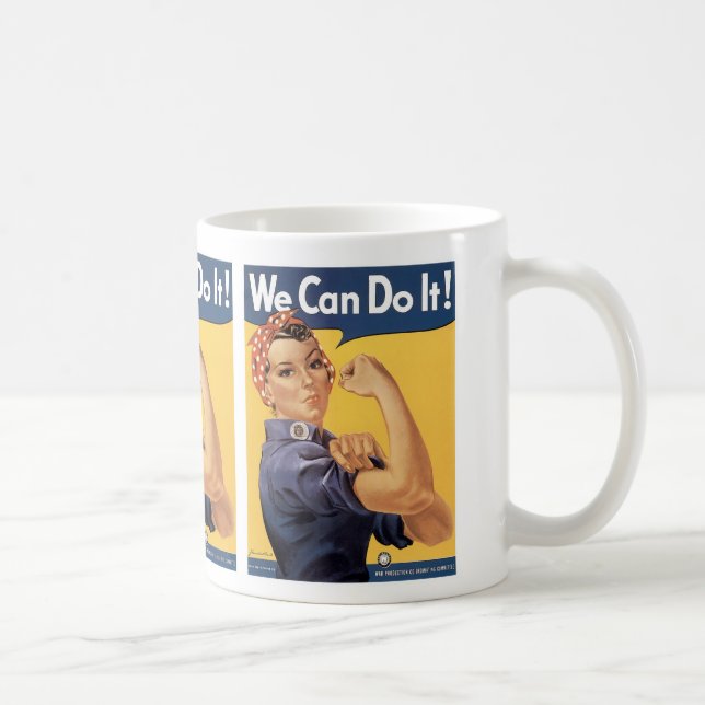 We Can Do It! Coffee Mug (Right)