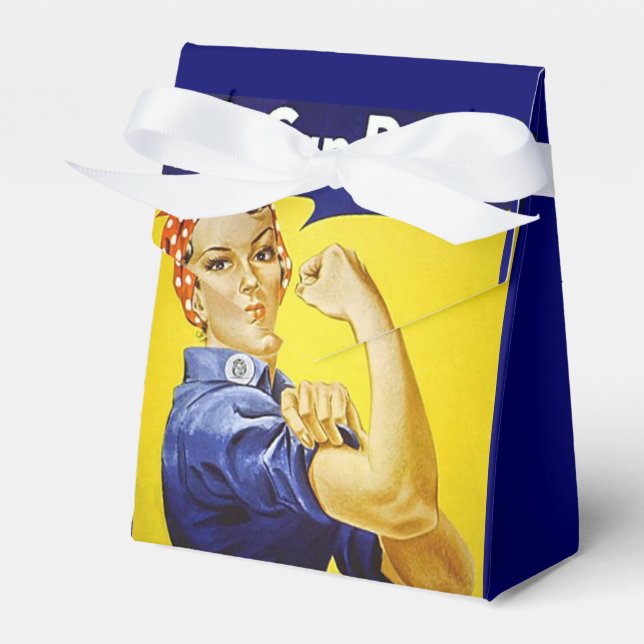 We Can Do It! Favor Box (Front Side)