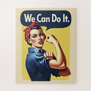 We Can Do It   Feminism Jigsaw Puzzle