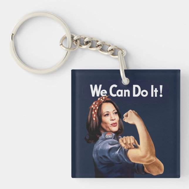 We Can Do It - Kamala 2024 Key Chain (Front)