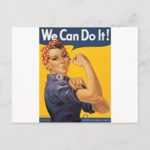 We Can Do It! Postcard