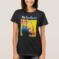 We can do it retro vintage poster
