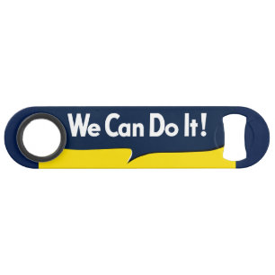 We Can Do it Rosie Graphic Bubble Speed Bottle Opener