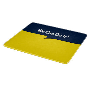 We Can Do it Rosie Headline Cutting Board