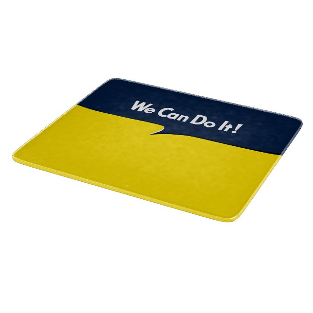 We Can Do it Rosie Headline Cutting Board (Corner)