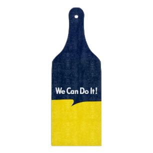 We Can Do it Rosie Headline Cutting Board
