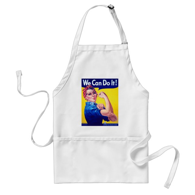 We Can Do It Rosie the Riveter Standard Apron (Front)