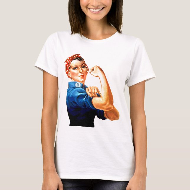We Can Do It Rosie the Riveter T-Shirt (Front)