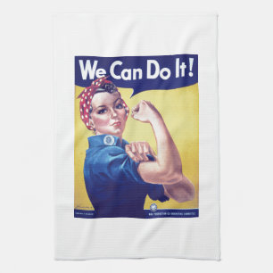We Can Do It Rosie the Riveter United States  Kitchen Towel
