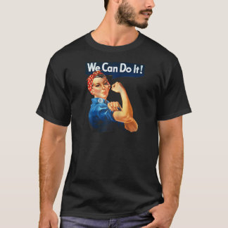 WE CAN DO IT Rosie the Riveter Vintage Feminist Ic T-Shirt