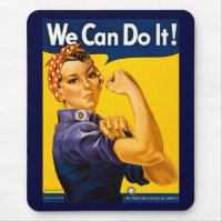 We Can Do It! Rosie the Riveter Vintage WW2