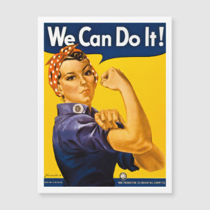 We Can Do It! Rosie the Riveter Vintage WW2 Postca