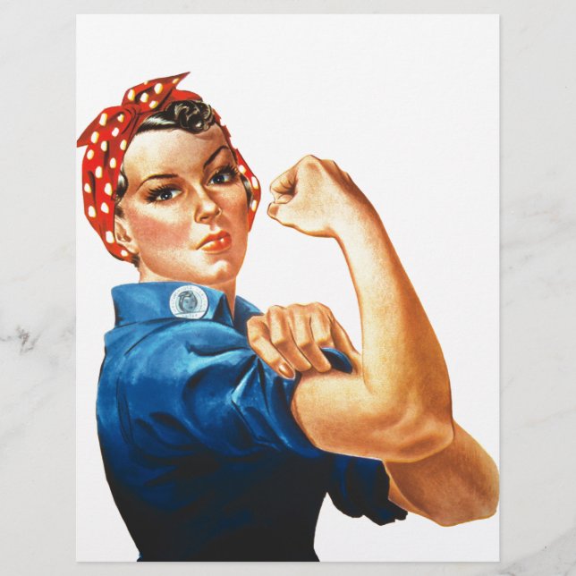 We Can Do It Rosie the Riveter Women Power (Front)