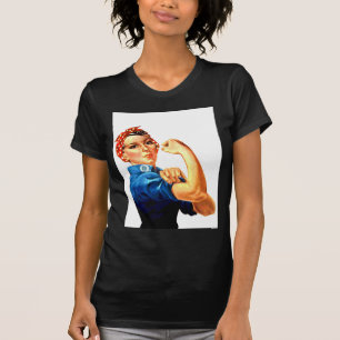 We Can Do It Rosie the Riveter WWII Propaganda T-Shirt