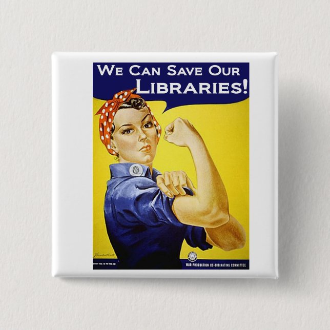 We can do it square badge 2 inch square button (Front)