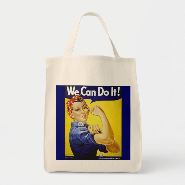 We Can Do It! Tote Bag (Front)