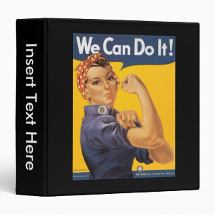 We Can Do It World War 2 Binder