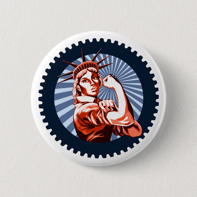 We Can Do This Together 2 Inch Round Button (Front)