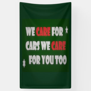We Care For Cars       Banner