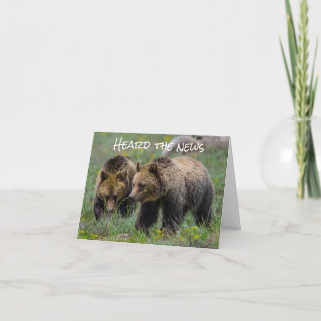 WE COULDN'T "BEAR" TO NOT SAY ***HAPPY BIRTHDAY*** CARD (Front)