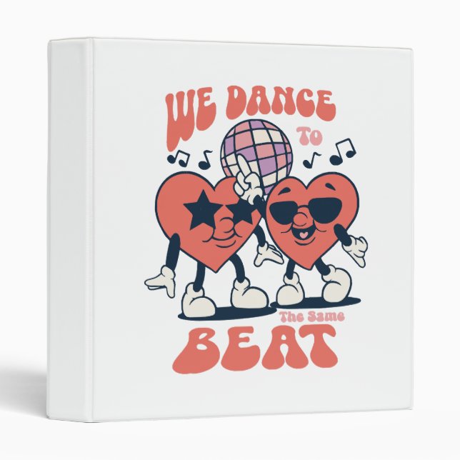 we dance to the same beat binder (Front/Spine)