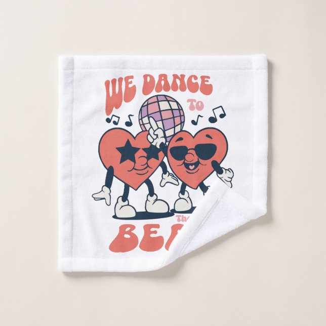 we dance to the same beat wash cloth (Wash Cloth)