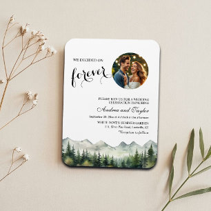 We decided on Forever Photo Wedding Invitation Magnet