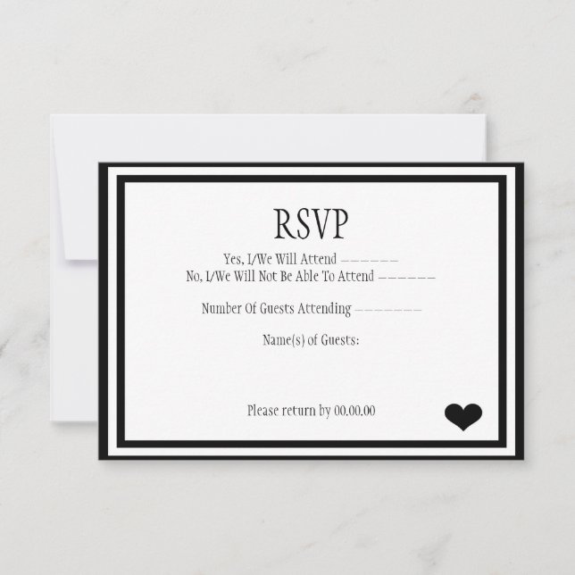 We Did It RSVP (Front)