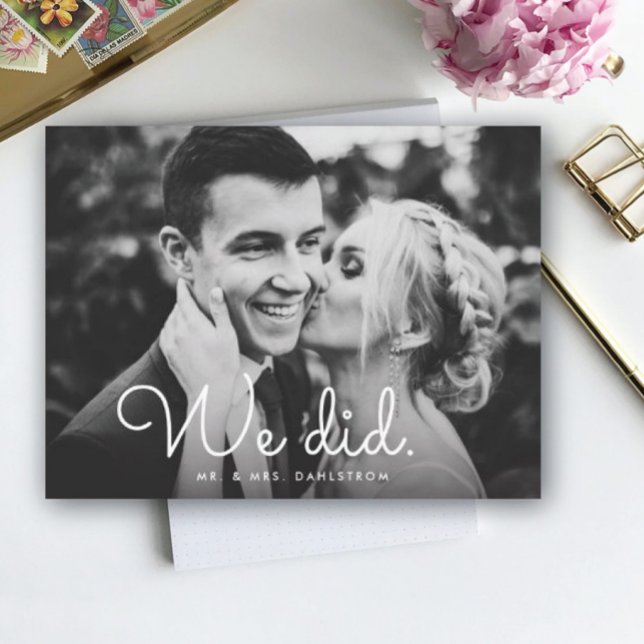 We Did Wedding Announcement (Creator Uploaded)