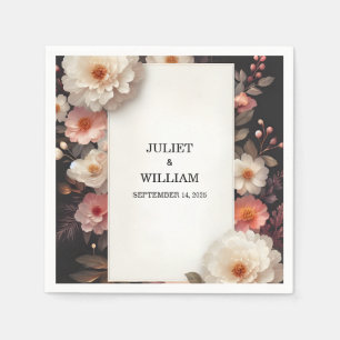 We Do Acrylic Drama Asian Thick Korean Wedding Napkin