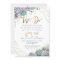 "We Do" Hand-Lettered Script & Succulent Wedding