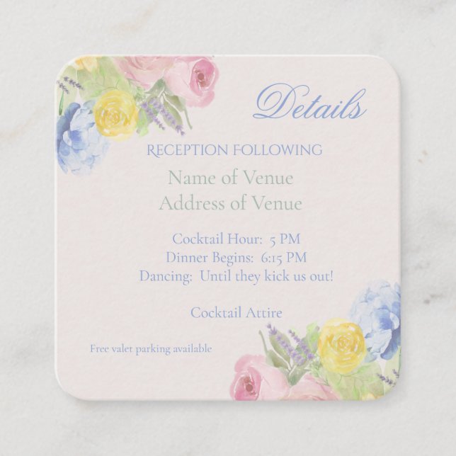 We Do Take Two Romantic invite or vow renewal (Front)