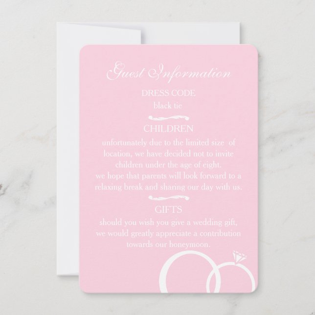 We Do Wedding Invitation (Front)
