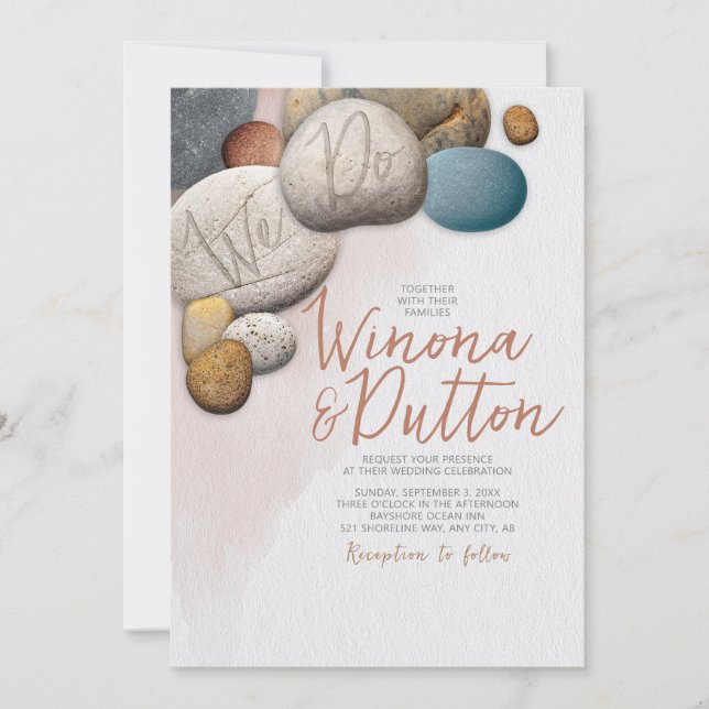 We Do Wedding Invitation (Front)