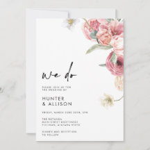 We Do Wedding Invitation | Annabeth 