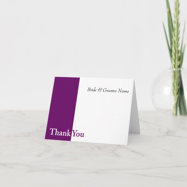 We Do Wedding Thank You Cards (Front)